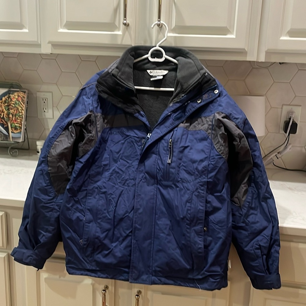 Columbia Men’s Small Jacket with overlay shell